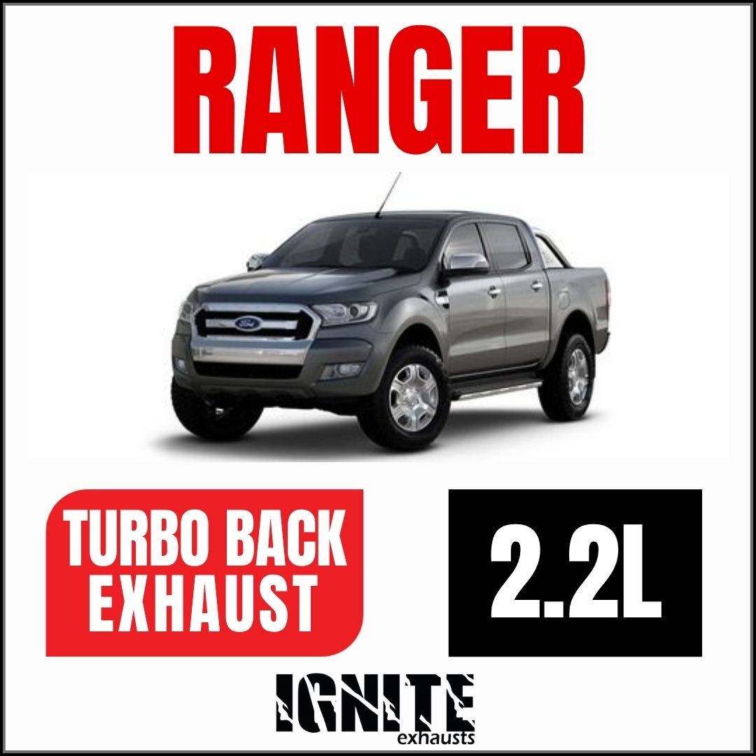 Ford PX Ranger Exhaust 2.2L 3 Inch Systems image