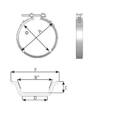 Heavy Duty V-Clamp image