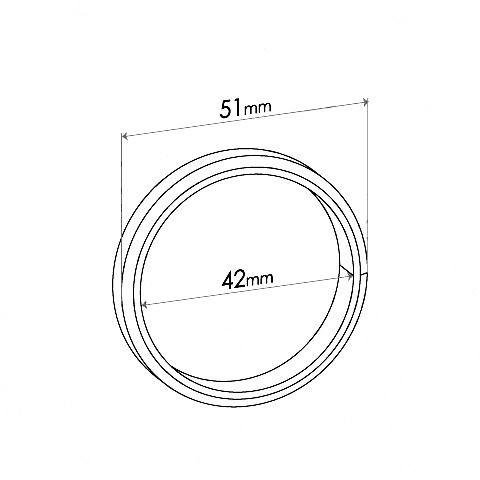 Redback Flange Gasket for various Austin, Suzuki & Holden vehicles image