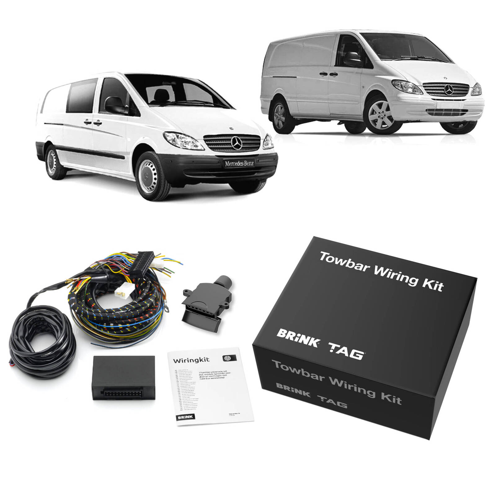 TAG Direct Fit Wiring Harness for Mercedes-Benz Vito (10/2014 - on), Vito / Mixto (10/2014 - on) image