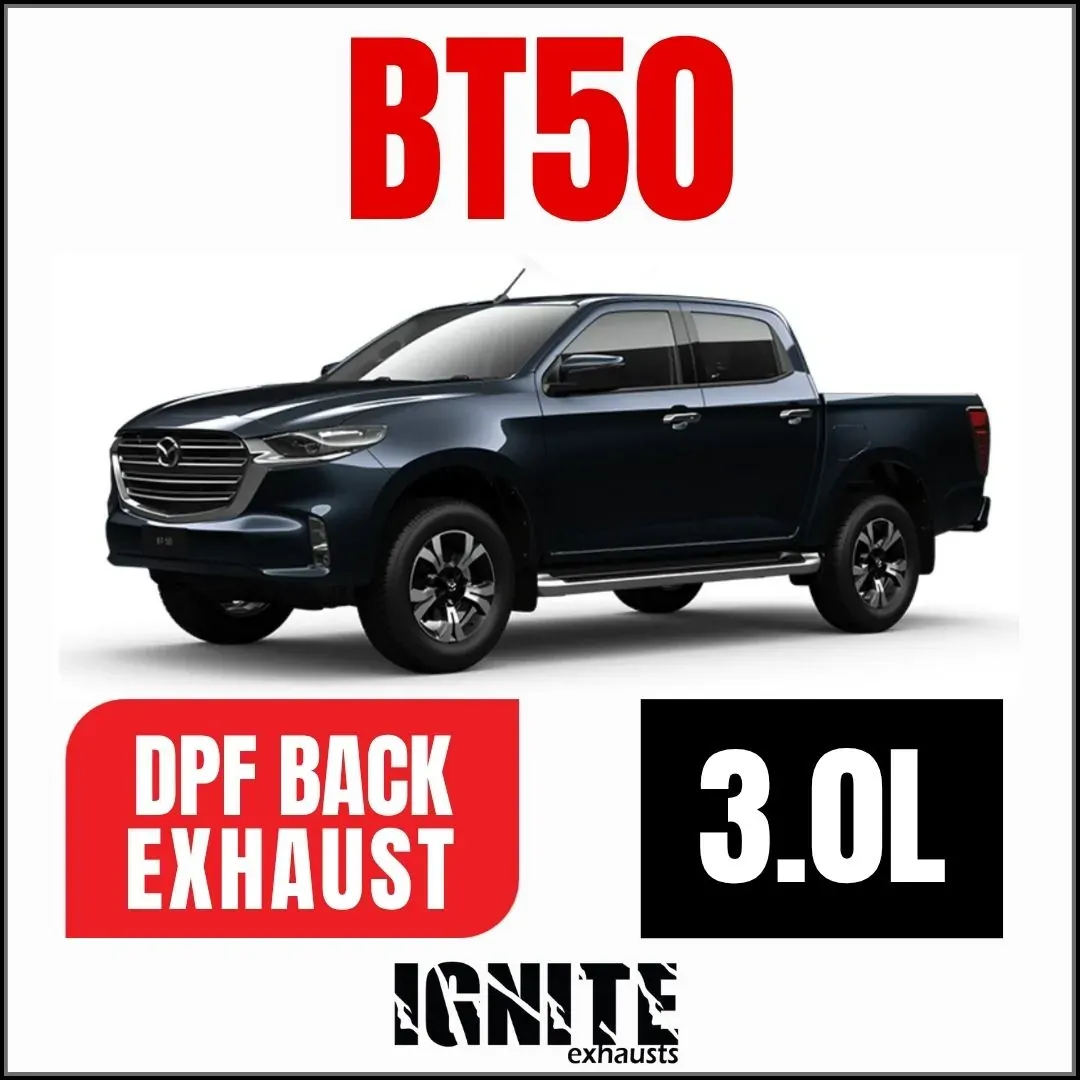 Mazda BT50 Exhaust 3L DPF Back Systems