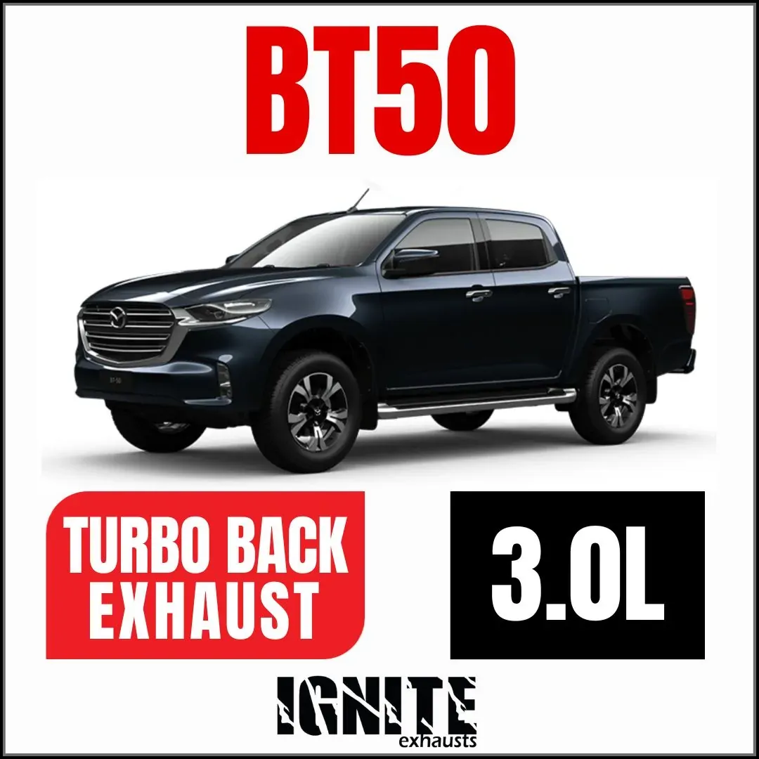 Mazda BT50 Exhaust 3L Turbo Back Offroad 4x4 Systems image