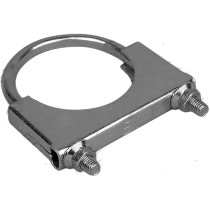 Heavy Duty U-Bolt - ID 90mm (3-1/2"), Flat bar, Plated image