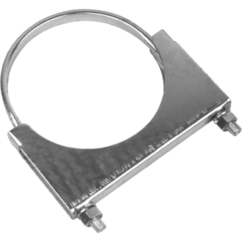 Heavy Duty U-Bolt - ID 114mm (4-1/2"), Flat bar, Plated image