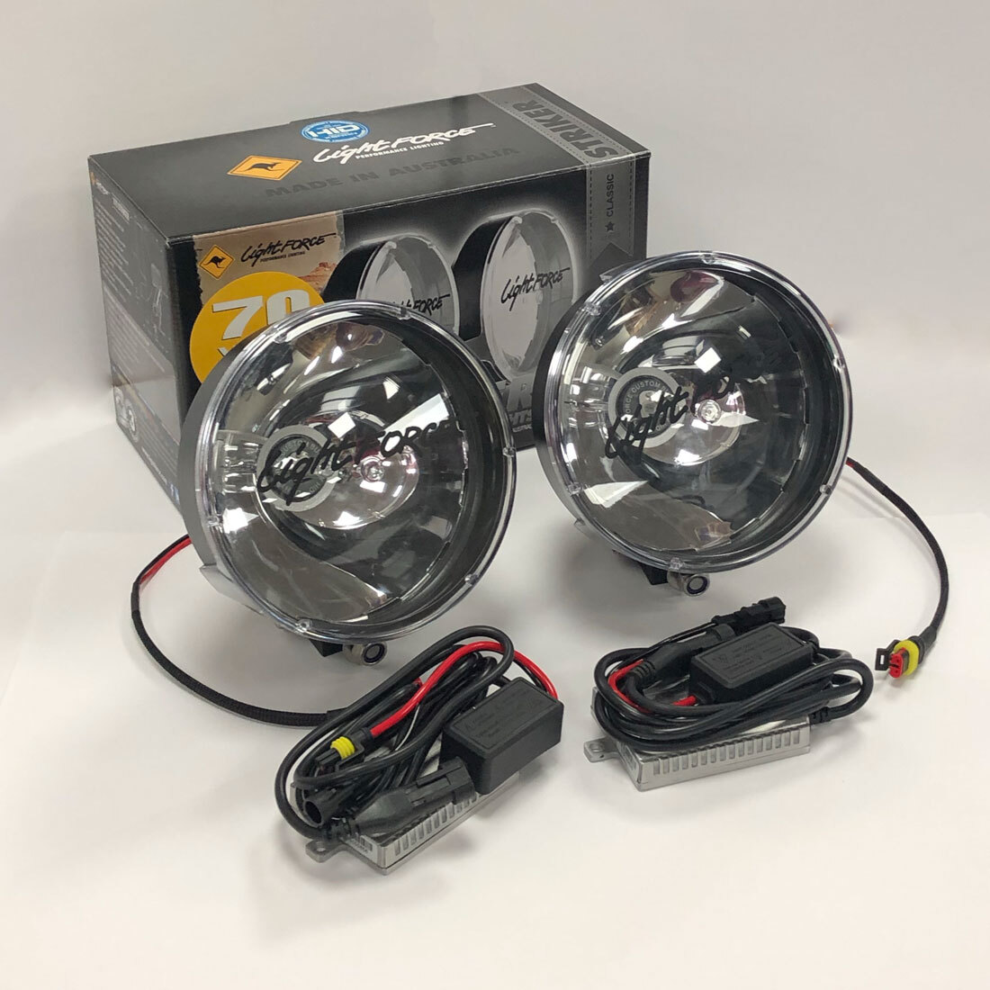 Lightforce 12V HID 35W 4200K Driving Lights Pair image