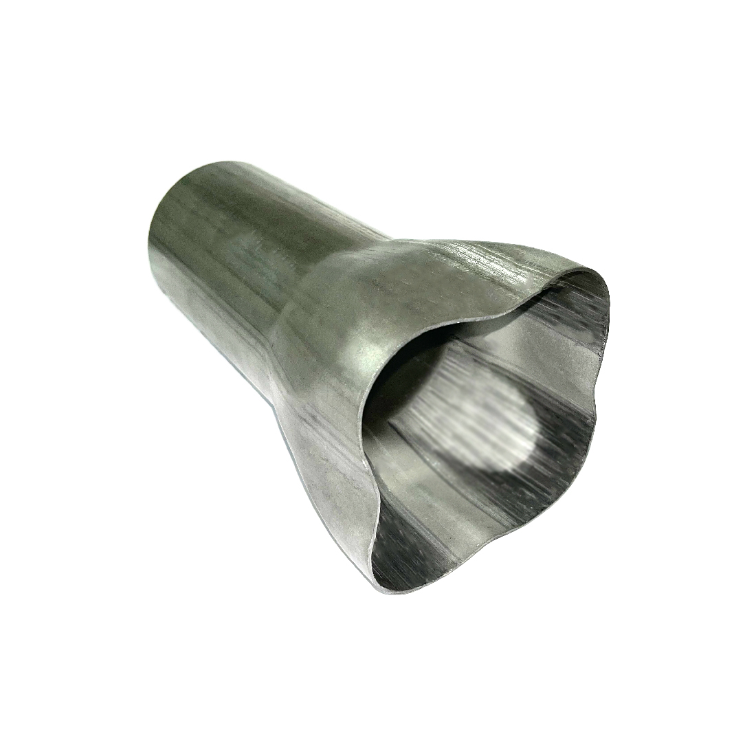 Collector Cone 4 into 1 - 51mm(2") In, 89mm(3.5") Out, Aluminised Mild Steel image