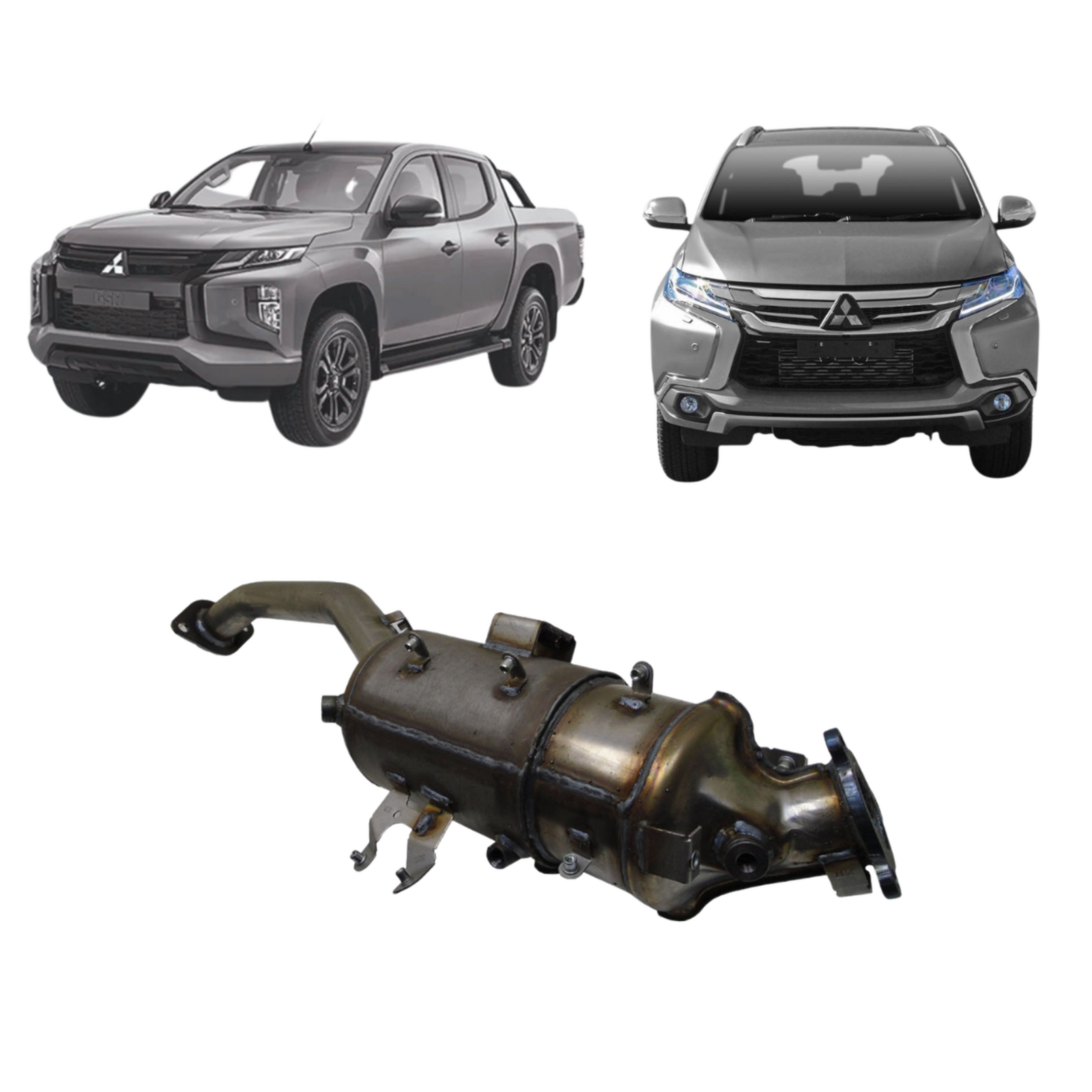 Redback Diesel Particulate Filter for Mitsubishi Triton (01/2015 - on), Pajero Sport (01/2015 - on) image
