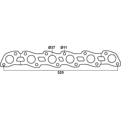 Redback Gasket for Holden Calais (03/1986 - 1988), Commodore (03/1986 - 1988) image