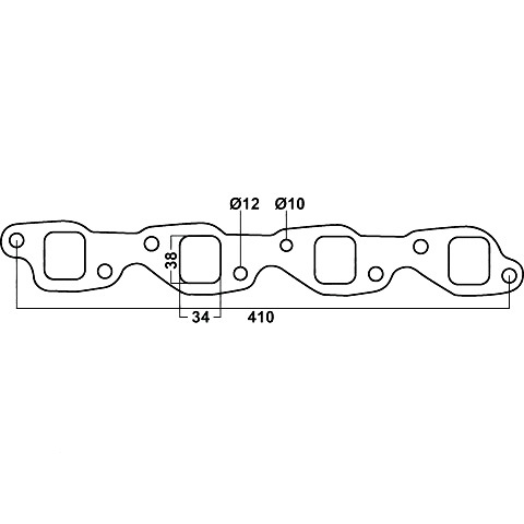 Redback Gasket for various Holden vehicles image