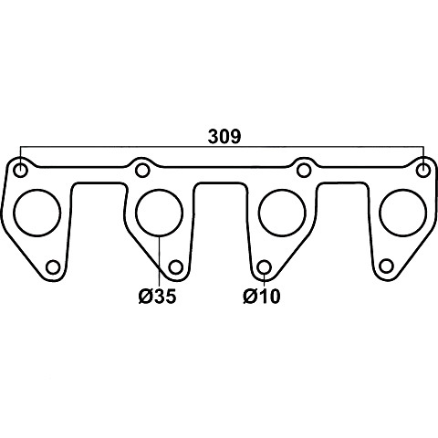 Redback Gasket for various Holden & Nissan image