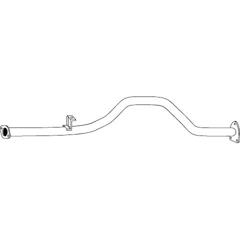 Redback Engine Pipe for Toyota Landcruiser (01/1999 - 01/2007) image