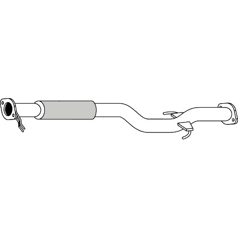 Redback Engine Pipe for Hyundai Getz (08/2005 - 06/2009) image