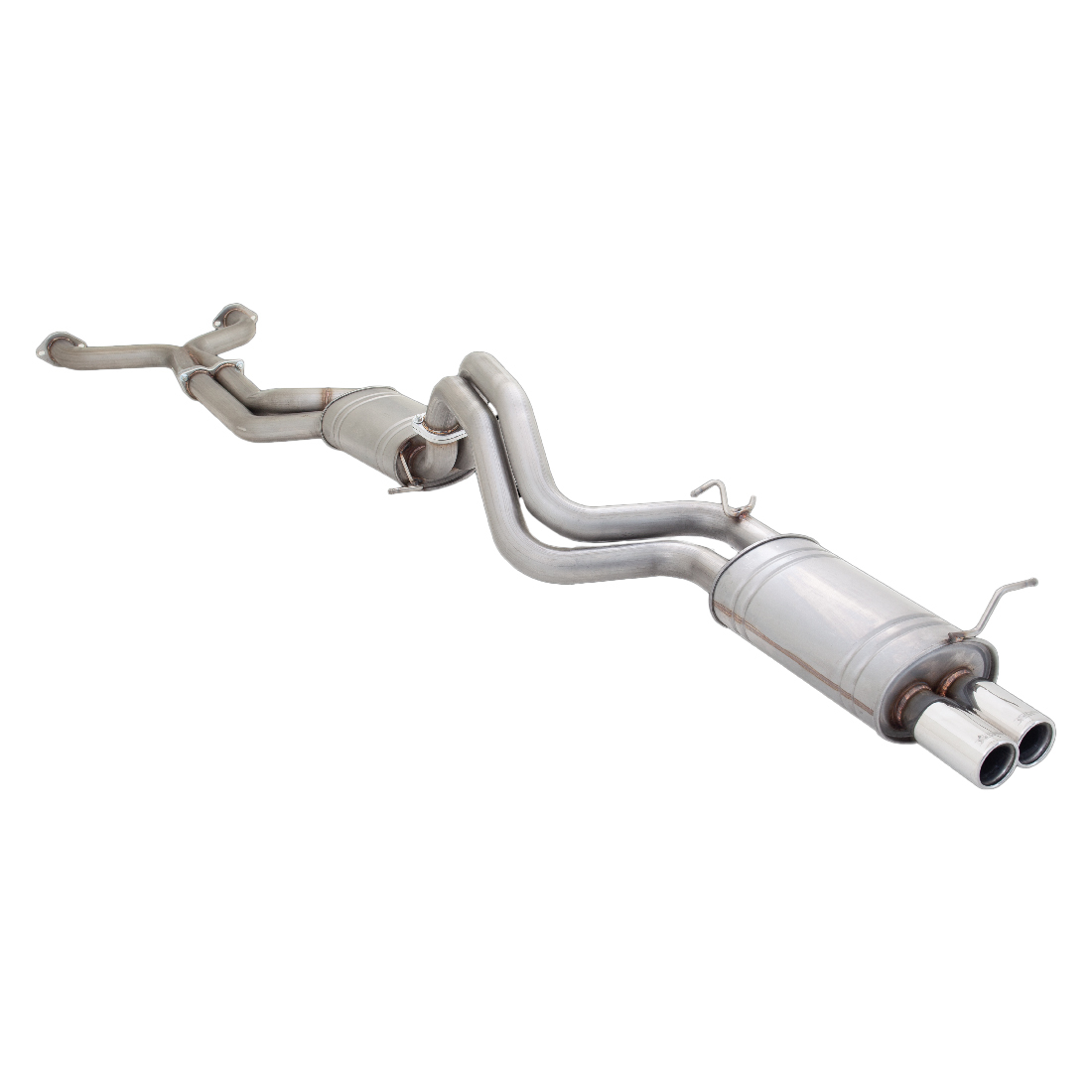 Ford Falcon XR8 BA BF V8 Sedan Xforce Twin 2.5” Cat Back 409 Stainless Steel Exhaust image