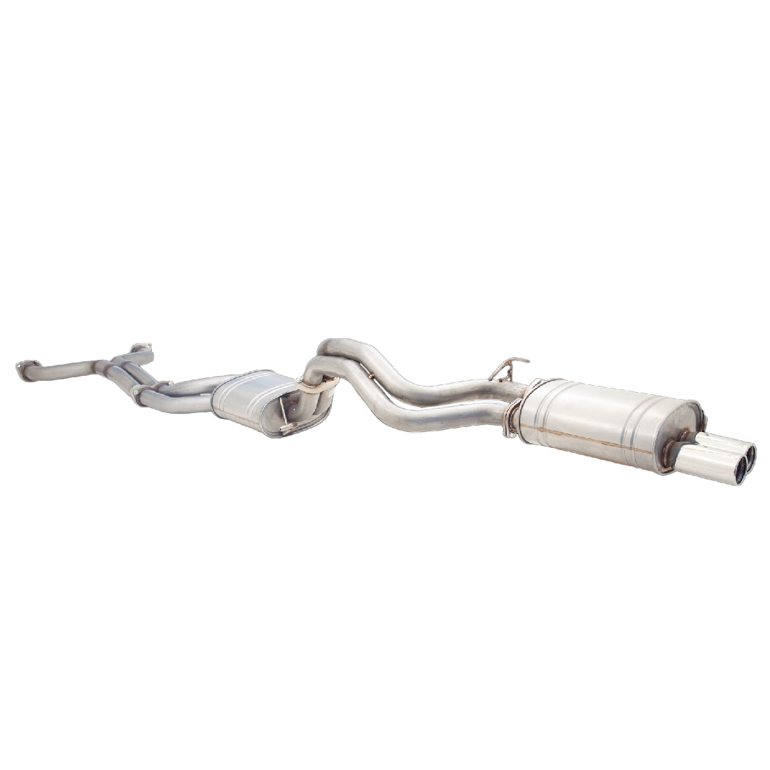 Ford Falcon XR8 FG V8 5.4L Sedan Xforce Dual 2.5" Cat Back 409 Stainless Steel Exhaust image
