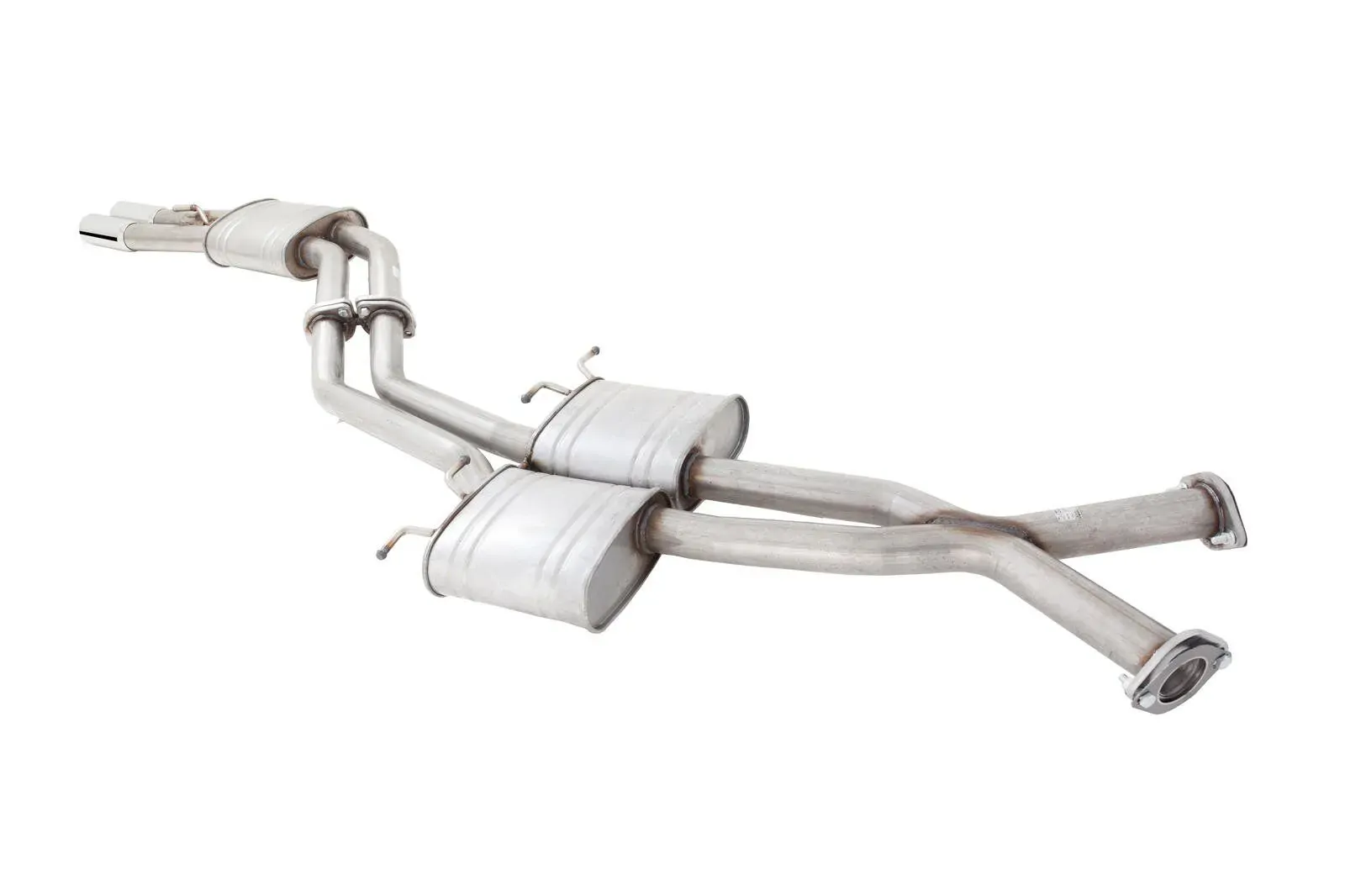 XForce Holden Monaro VT to VY Raw 409 2.5Inch Cat Back System with Single Side Exit