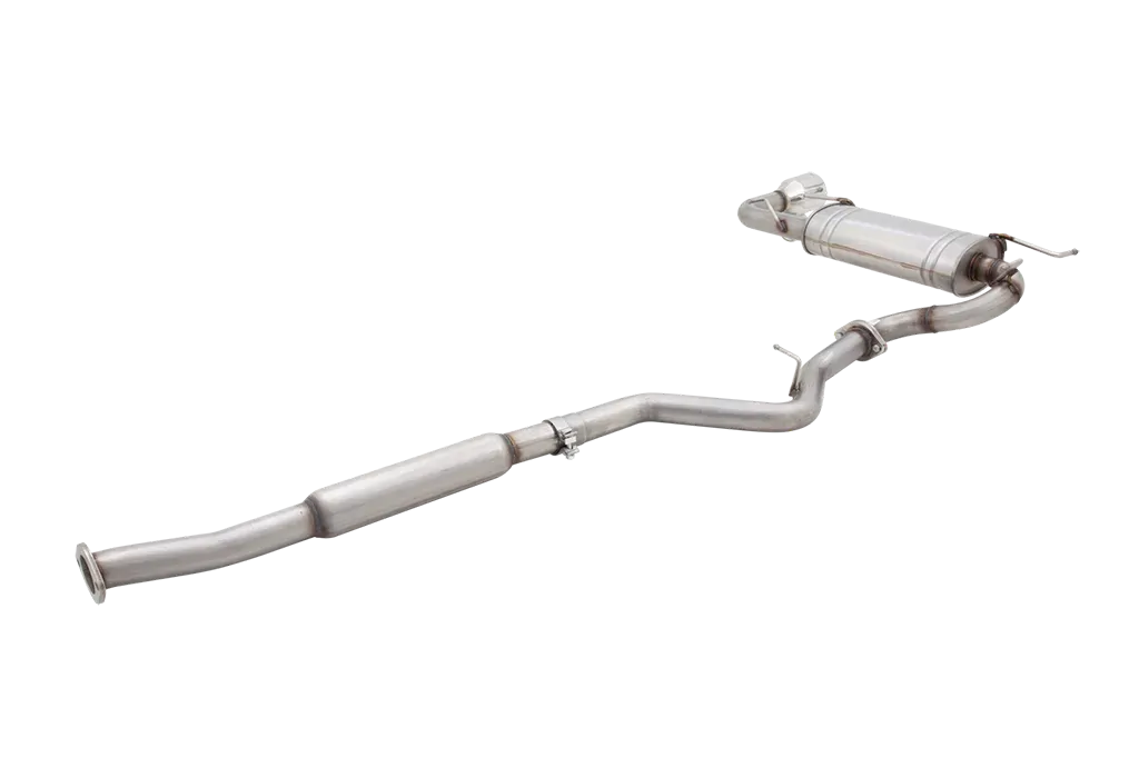 Subaru Impreza Raw 409 Stainless Cat Back System with Single Tip