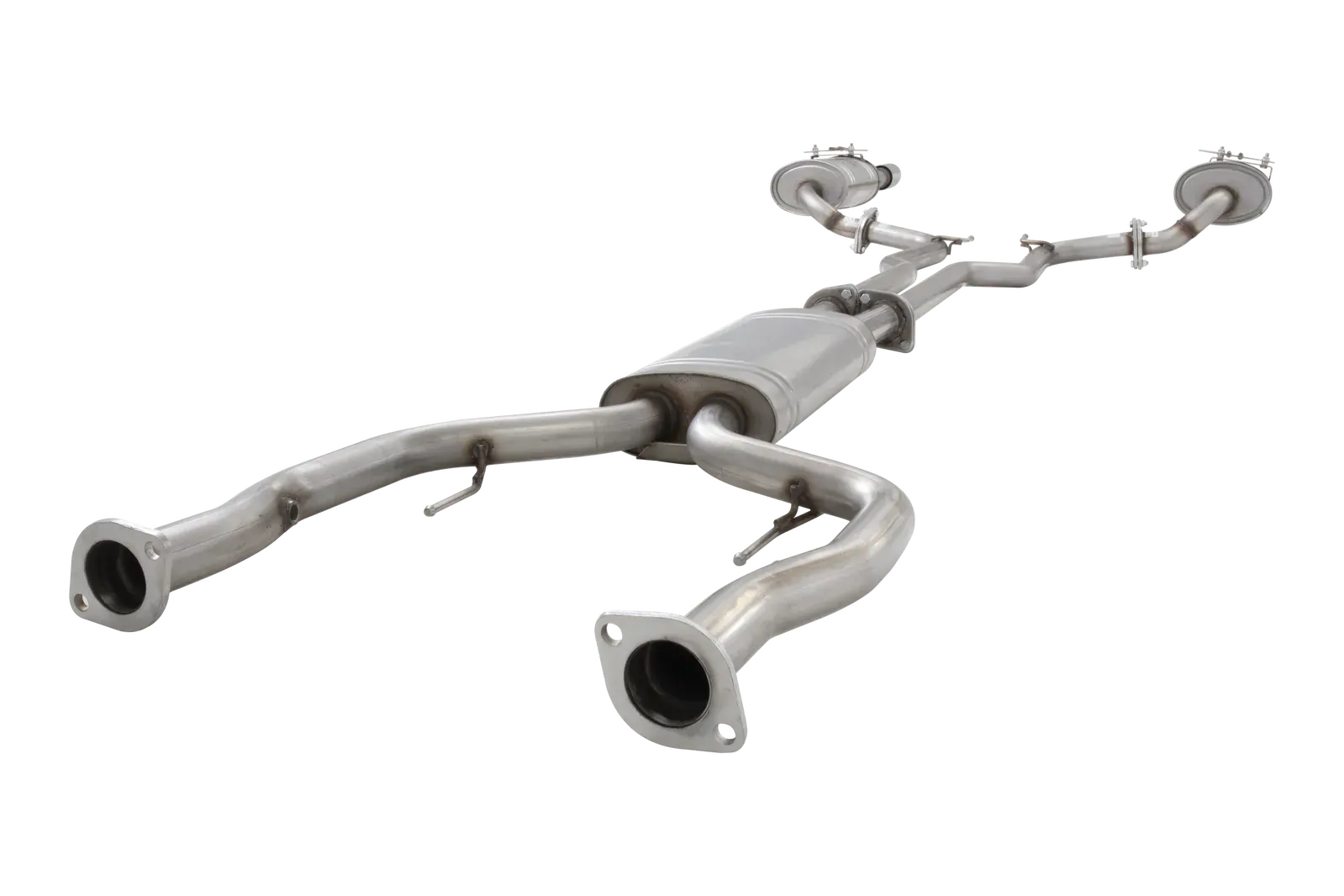 XForce Holden VE VF SV6 Ute Raw 409 Twin 2.25Inch Cat Back System