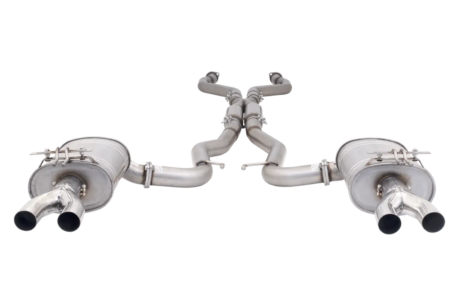 XForce HSV VF Sedan & Wagon Raw 409 Stainless Steel Twin 3" Cat Back System