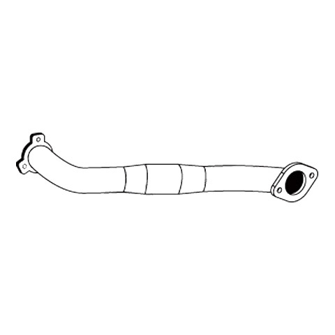 Redback Engine Pipe for Nissan Navara (12/2005 - 10/2015), Pathfinder (07/2005 - 12/2013) image