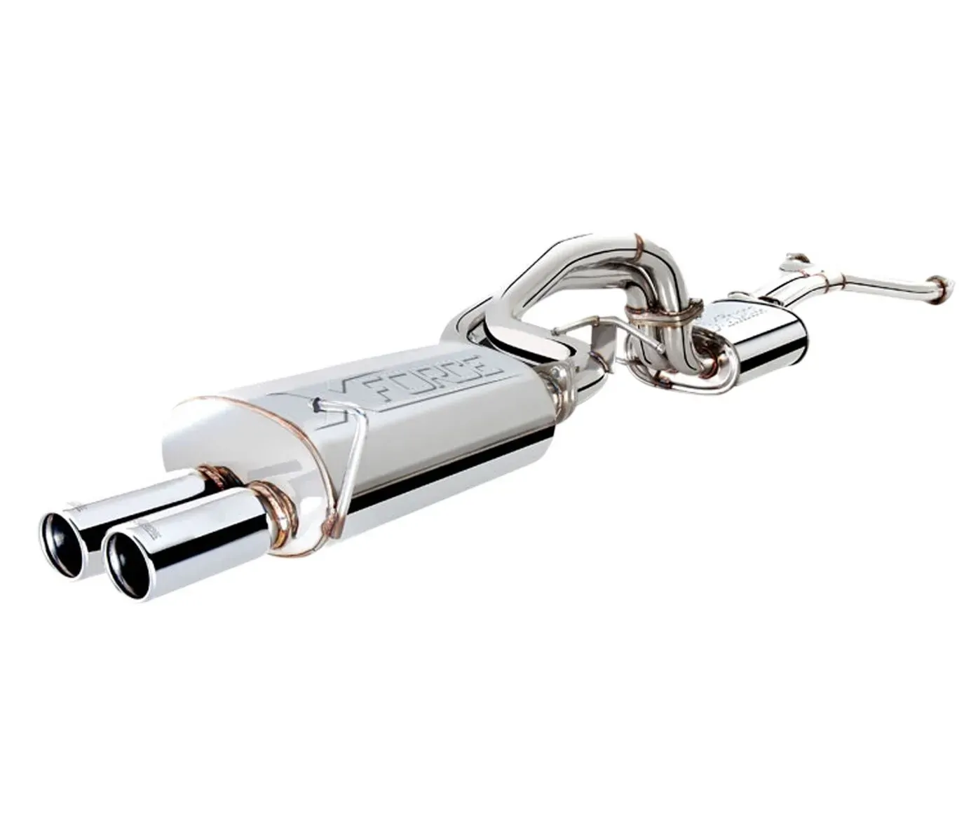 XForce Ford Falcon BA BF V8 Sedan Louder Cat Back Exhaust 304 Stainless Steel System