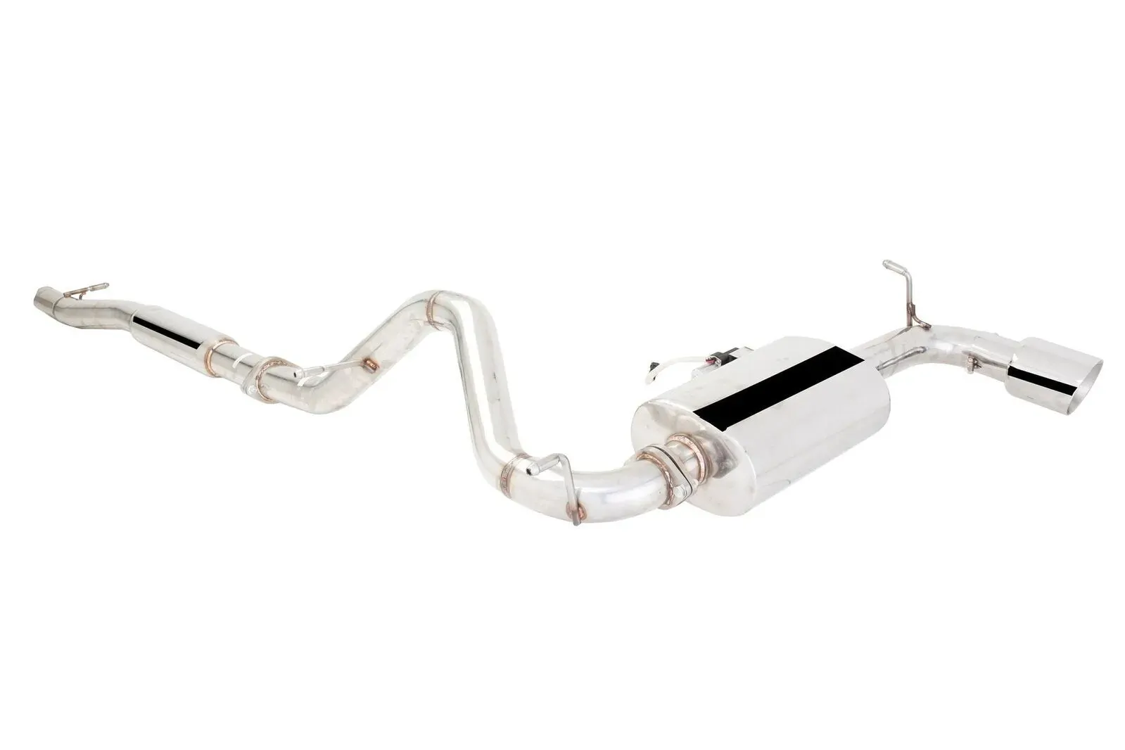 XForce Jeep Wrangler JK 4dr 3.6L V6 Varex Valved Cat Back Exhaust System