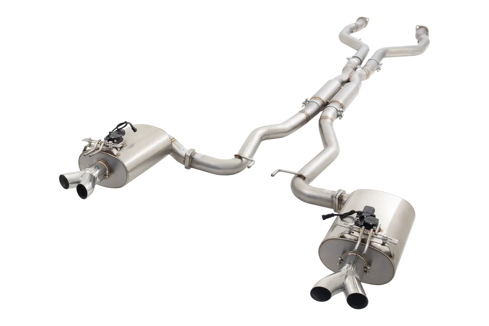 XForce HSV VF Sedan and Wagon 304 Stainless Steel Twin 3Inch Varex Valved Cat Back System