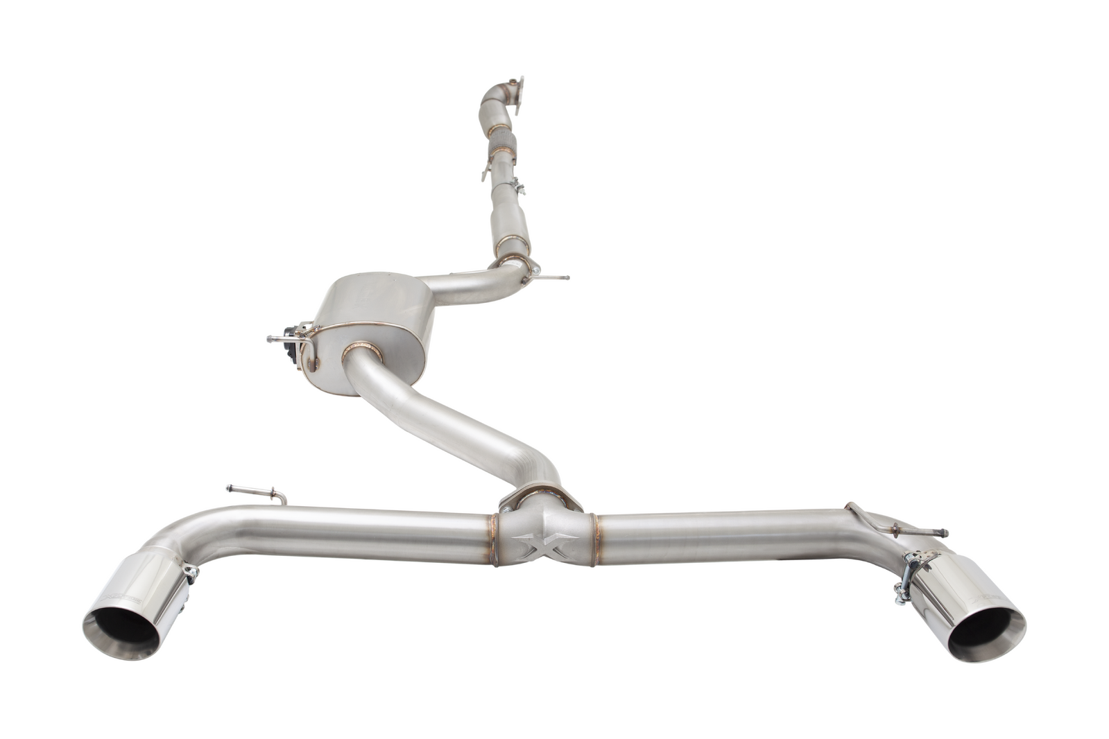 VW MK6 Varex Valved Turbo Back Exhaust System image