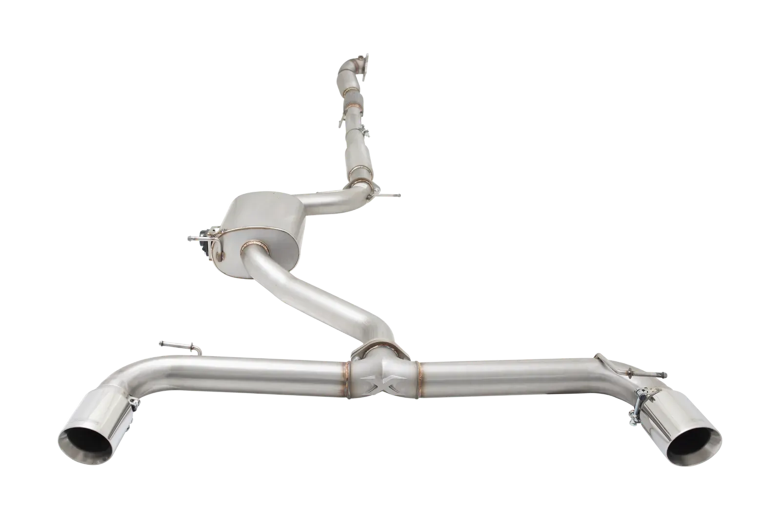 XForce VW MK6 Varex Valved Turbo Back Exhaust System
