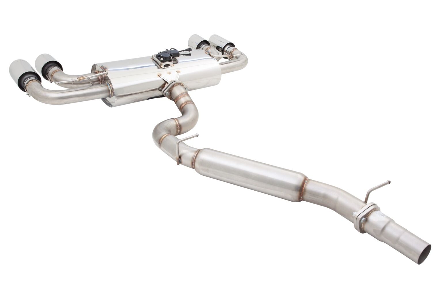 VW GOLF R MK7 Varex Valved Cat Back Exhaust System Including SmartBox Control Kit image