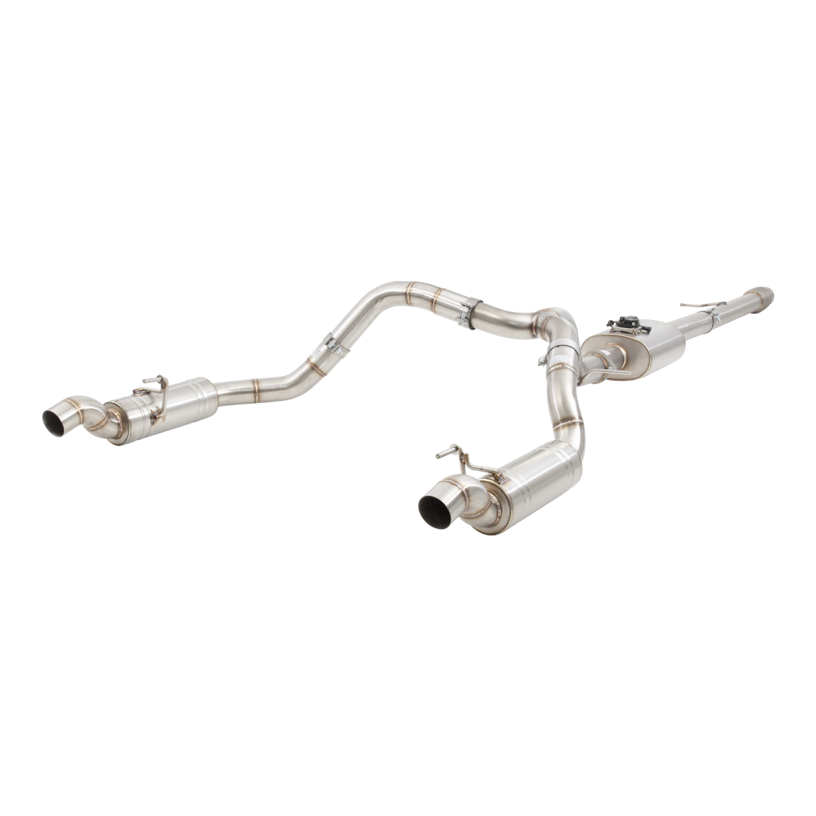Chevrolet Silverado 1500 Gen 4 T1 Varex Valved Cat Back Exhaust System