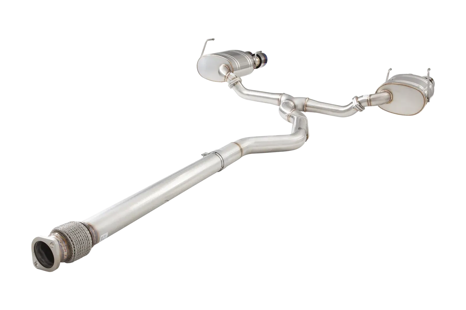 Subaru WRX Sedan VB Cat Back Exhaust System with Burnt Blue Tips