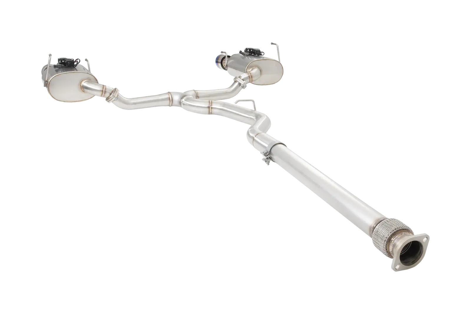 SUBARU WRX SEDAN VB Varex WR Valved Cat Back Exhaust System with Burnt Blue Tips