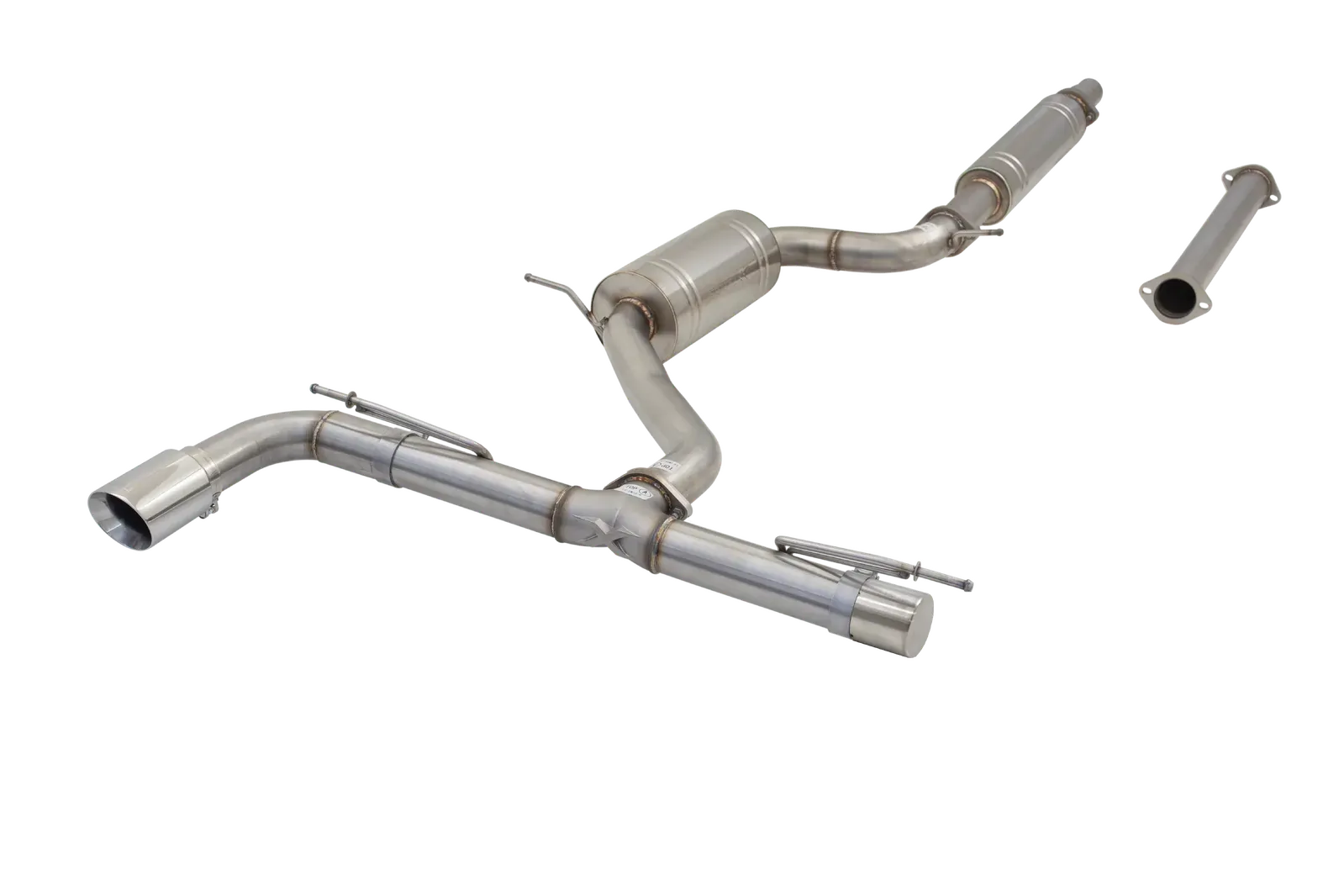 XForce VW GOLF TSI MK7 to MK8 Cat Back Exhaust System