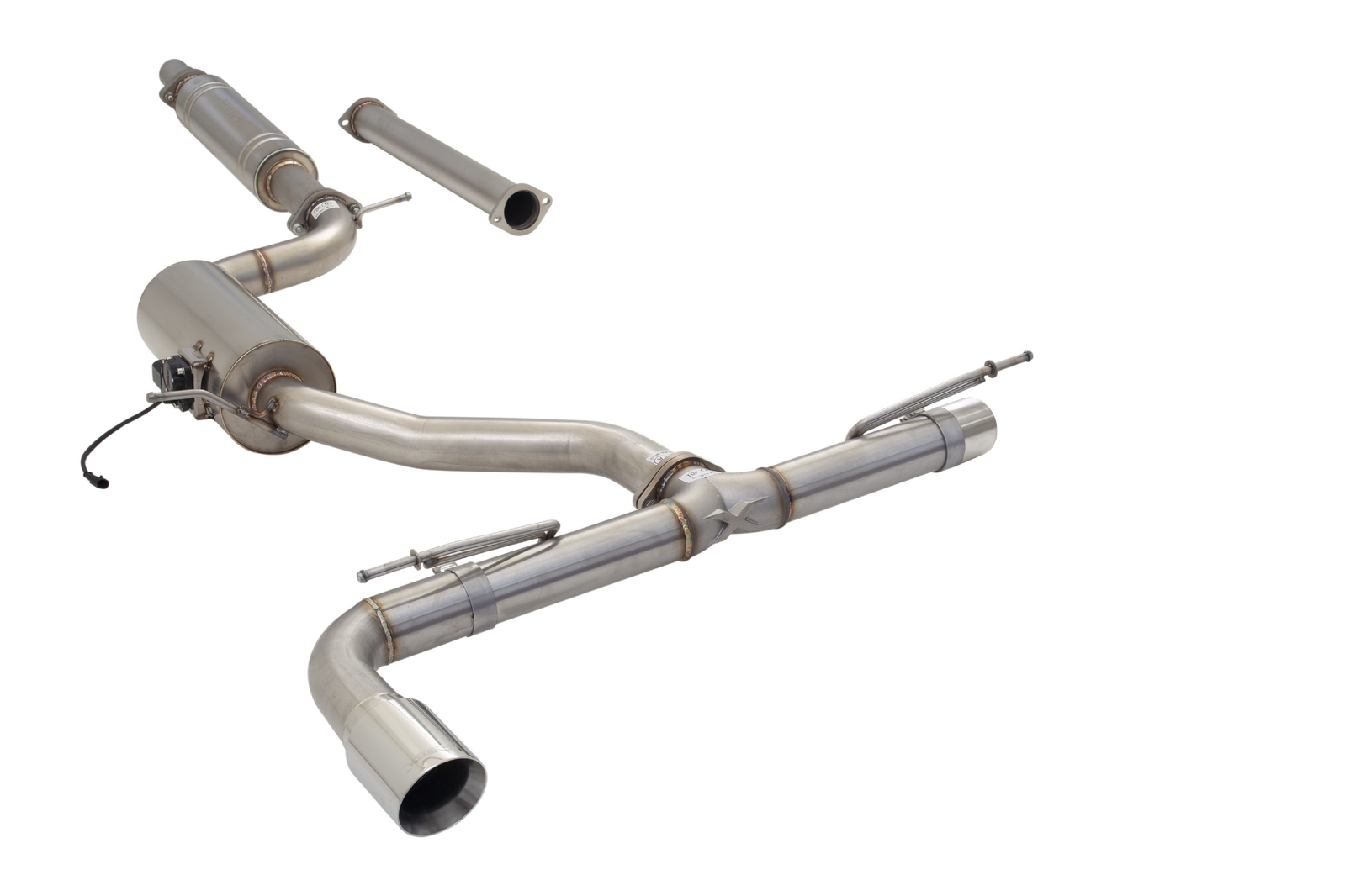VW Golf TSI MK7 to MK8 Varex Valved Cat Back Exhaust System image