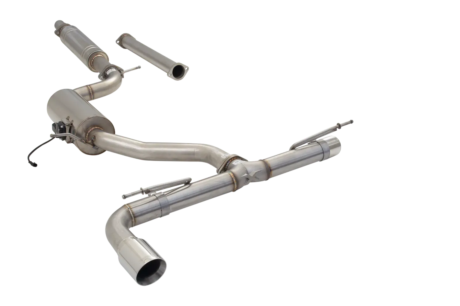 XForce VW Golf TSI MK7 to MK8 Varex Valved Cat Back Exhaust System