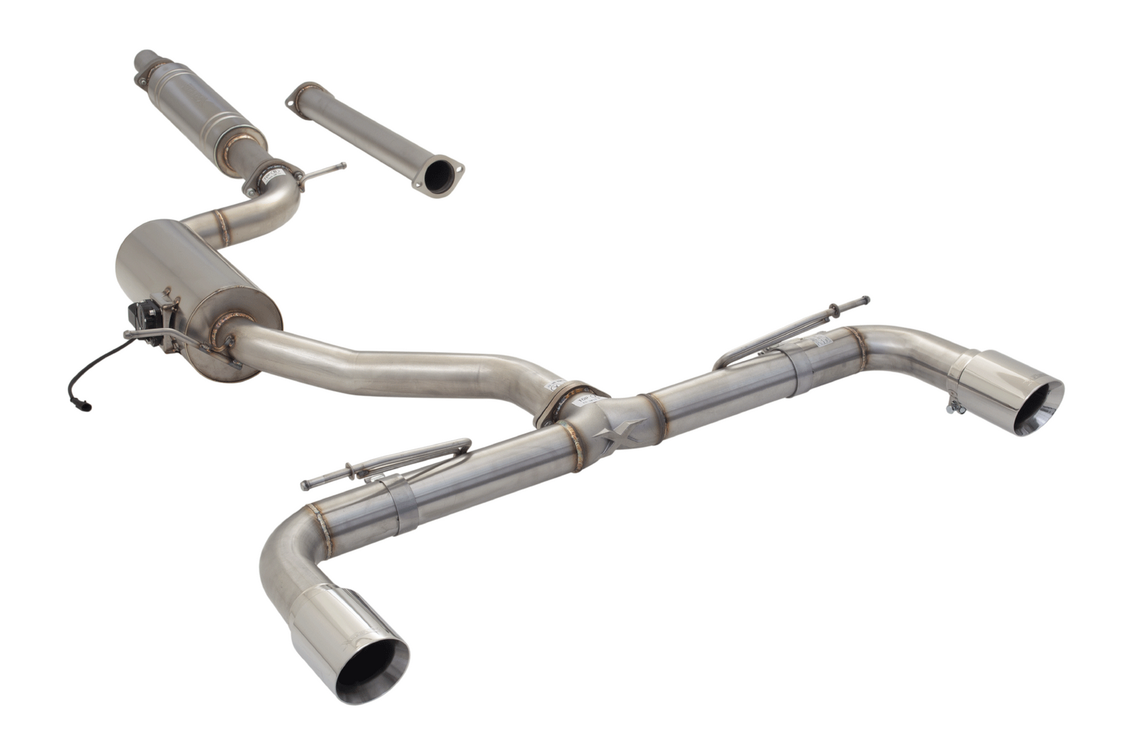 VW GOLF GTI MK7 to MK8 Varex Valved Cat Back Exhaust System