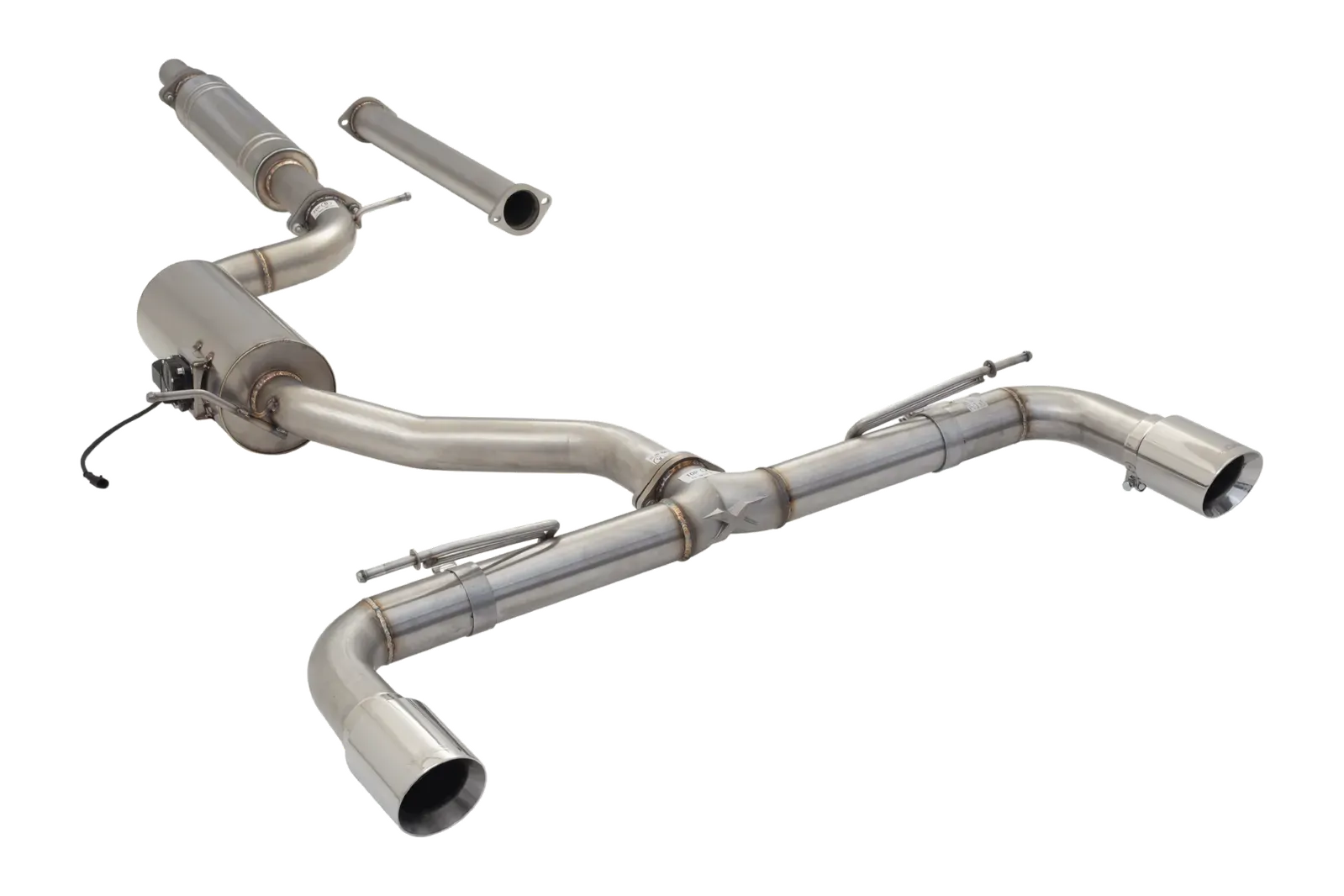 VW GOLF GTI MK7 to MK8 Varex Valved Cat Back Exhaust System