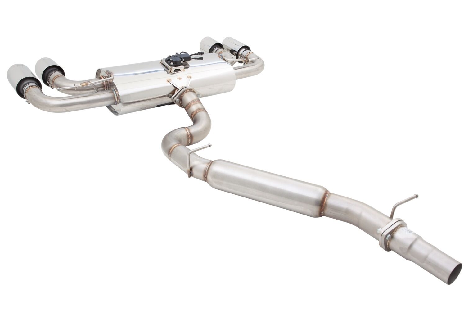 VW GOLF R MK7.5 Varex Valved Cat Back Exhaust System image