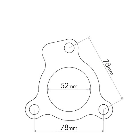 Redback Flange Gasket for various Ford & Mazda vehicles image
