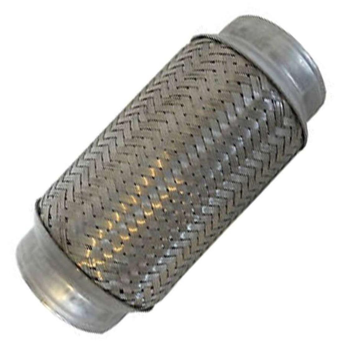 Exhaust Flex 4" X 3" Stainless Steel With Inner Braid image
