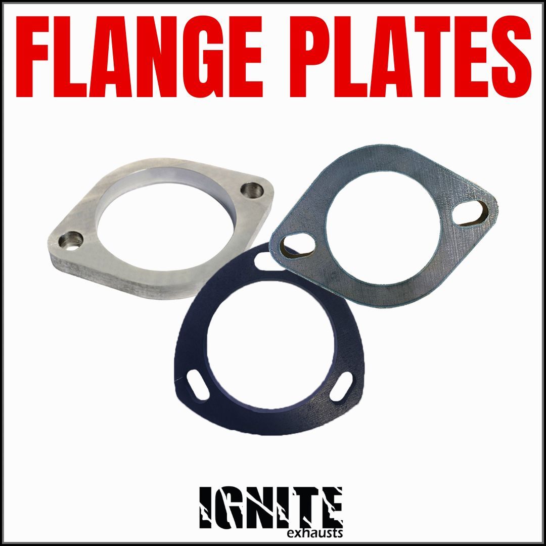 Universal Exhaust Laser Cut Flange Plates - Various Sizes