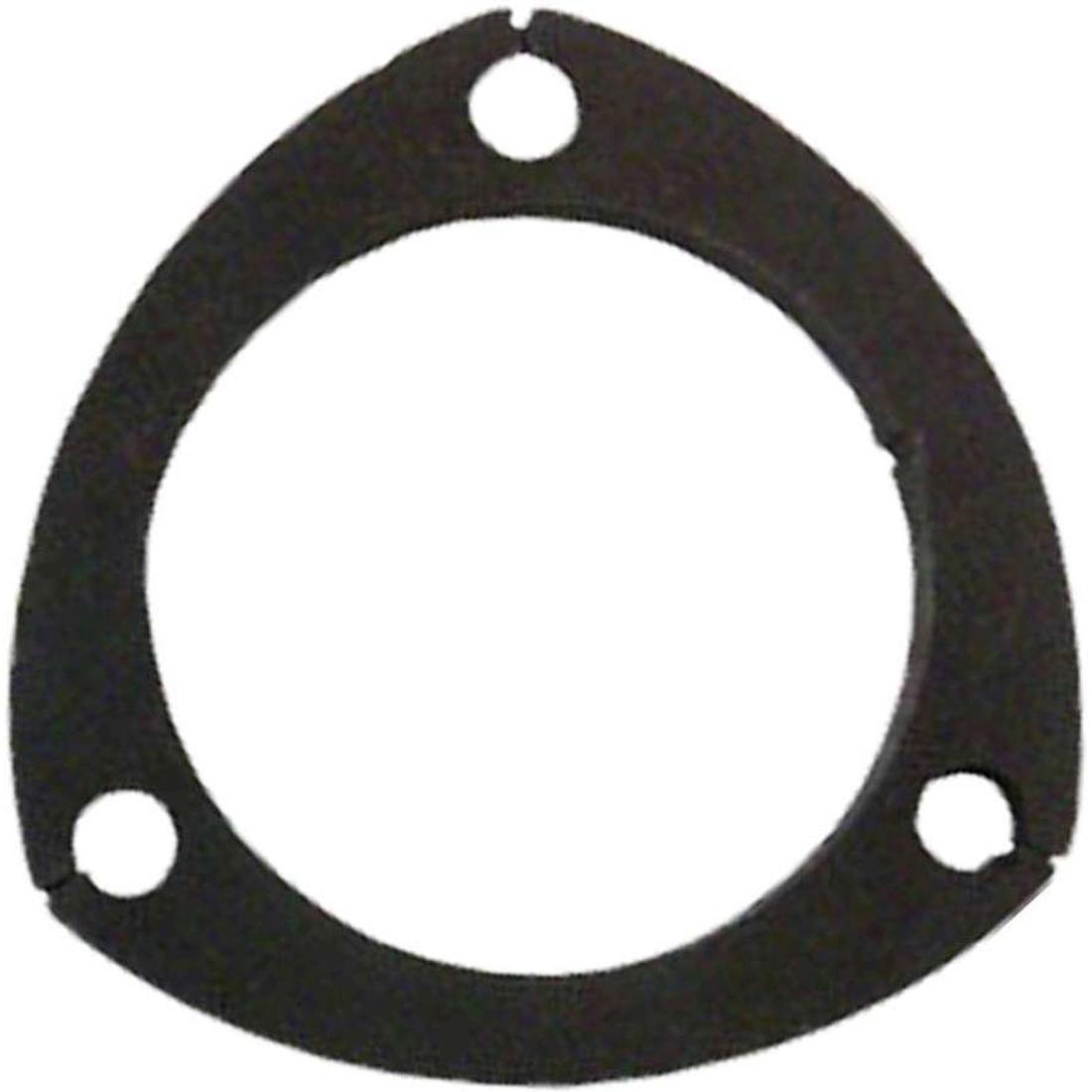 Universal 3 Bolt 2" Exhaust Laser Cut Flange Plate - Mild Steel image