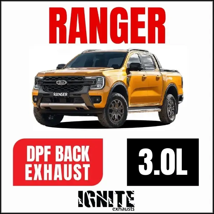 Ford Ranger Exhaust Next Gen 3L V6 TD DPF Back Systems image