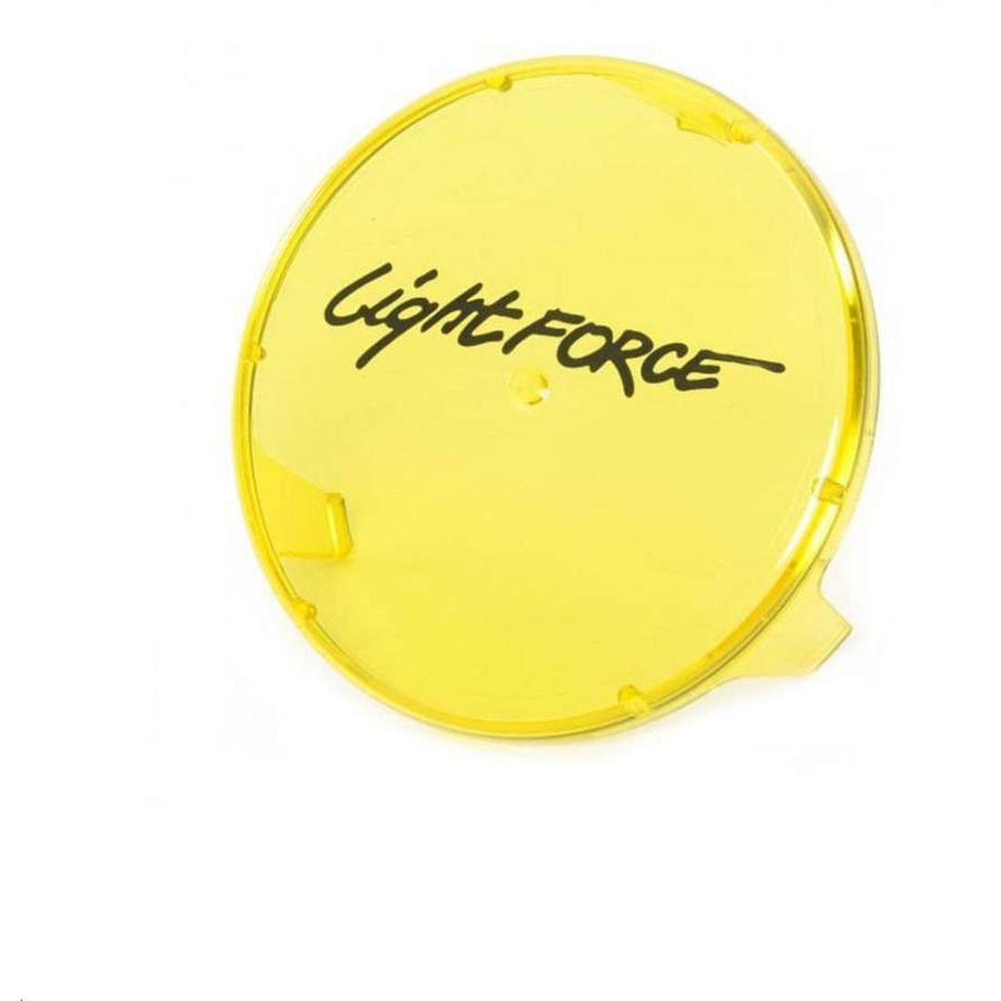 Lightforce Striker 170 Driving Light Cover - Yellow Spot Filter image