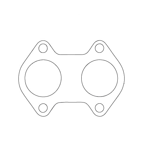 Redback Flange Gasket for Holden Commodore (04/1980 - 03/1986), WB (04/1980 - 12/1985) image