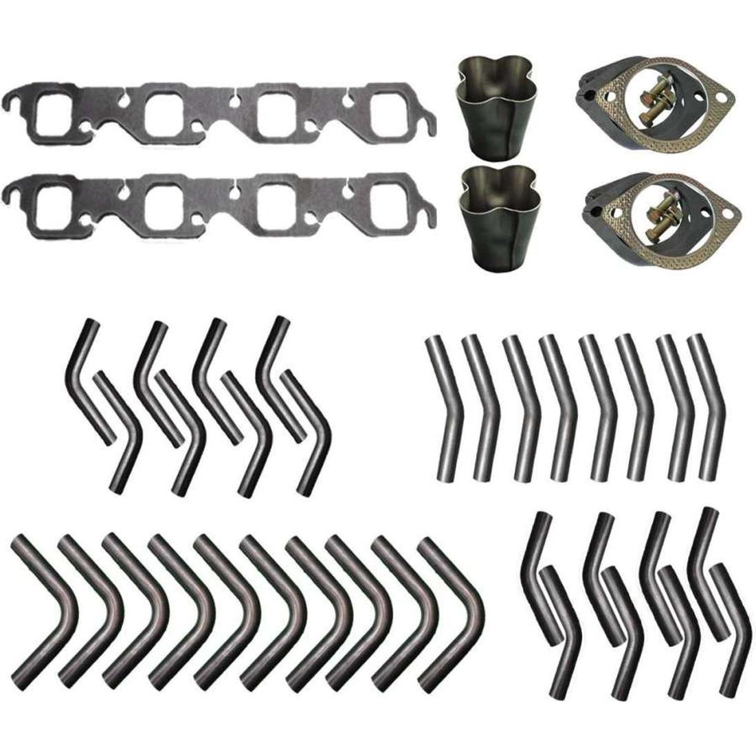 Holden 5L EFI V8 4-1 Extractor Kit - 1 3/4" Mandrel Bends image