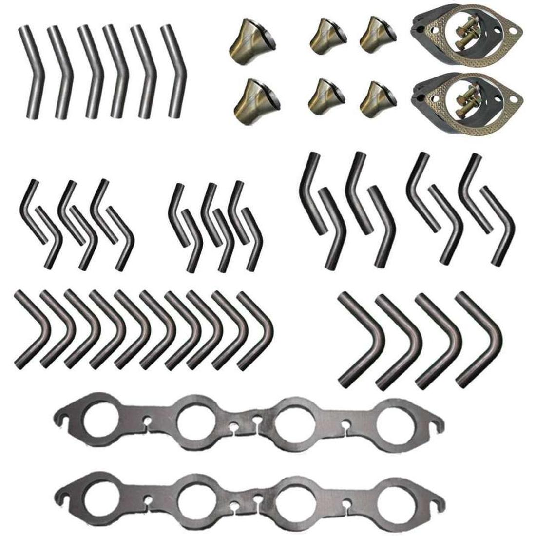 Holden LS Series V8 Tri-Y Extractor Kit - 1 3/4" Mandrel Bends image