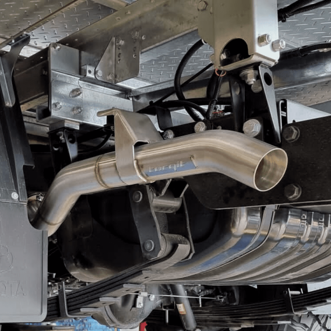 Torqit 79 Series 4.2L TD 11/1999 - 12/2006 3" Turbo Back Exhaust