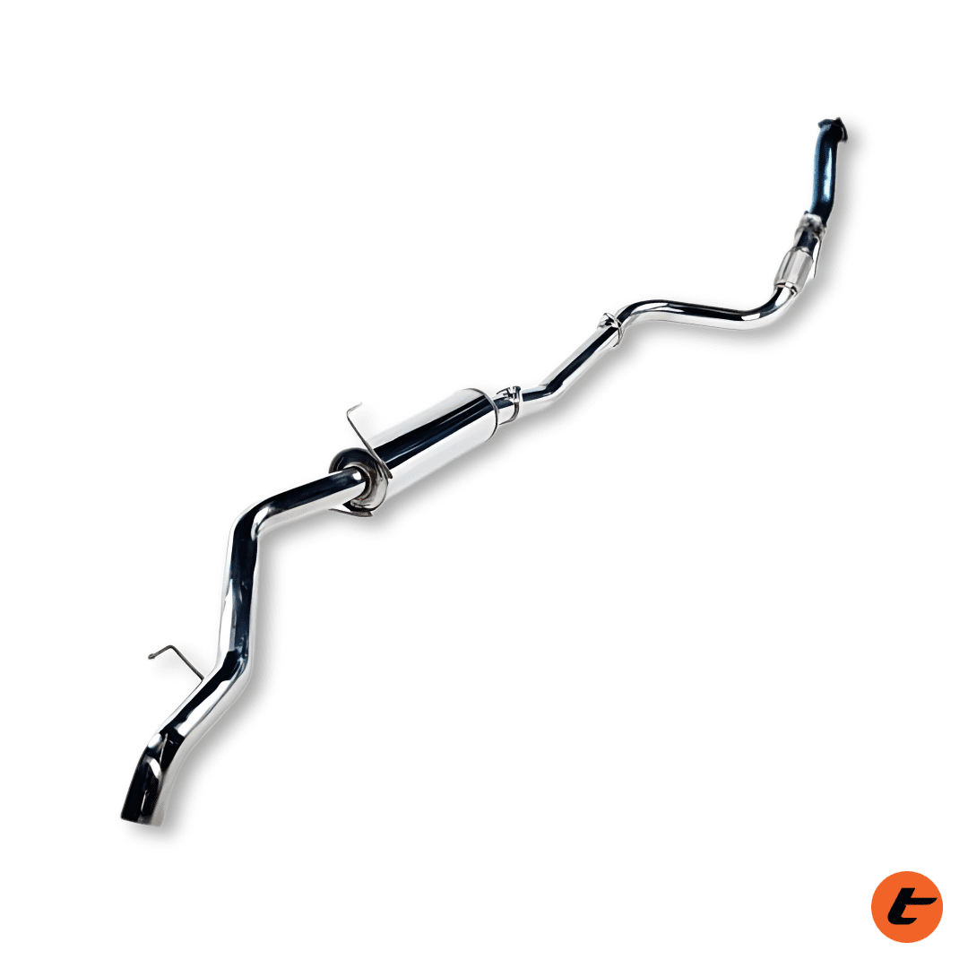 Torqit Hilux MY 02/03/04 3.0L TD Cab Chassis Dual Cab 12/1999 - 2005 3" Turbo Back Exhaust