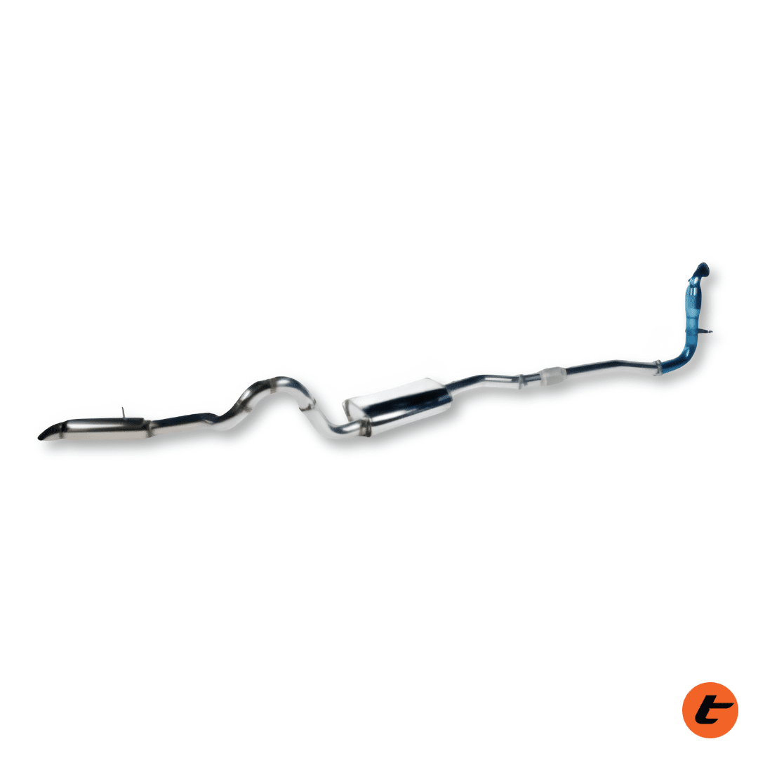 Torqit Patrol GU 3.0L Wagon & Ute Coil Spring 04/2000 - 02/2008 3" Turbo Back Exhaust - Louder option